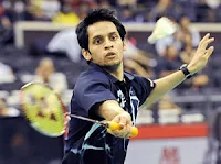 Kashyap Parupalli Badminton player