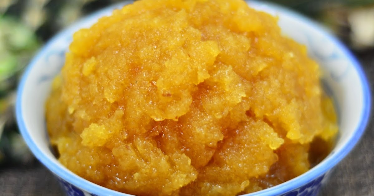 Violet's Kitchen ♥紫羅蘭的爱心厨房♥ 自制黄梨酱 (饭锅版) Homemade Pineapple Jam (Rice Cooker Version)