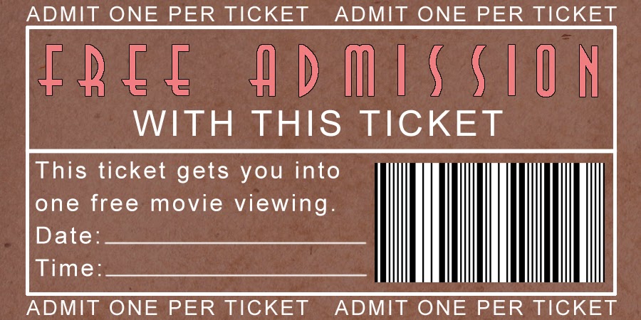 Family Strong: FREE Printable Movie Night Tickets