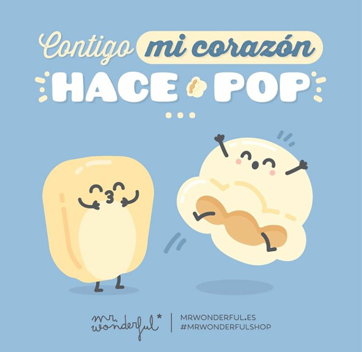 Mi corazón hace "POP"