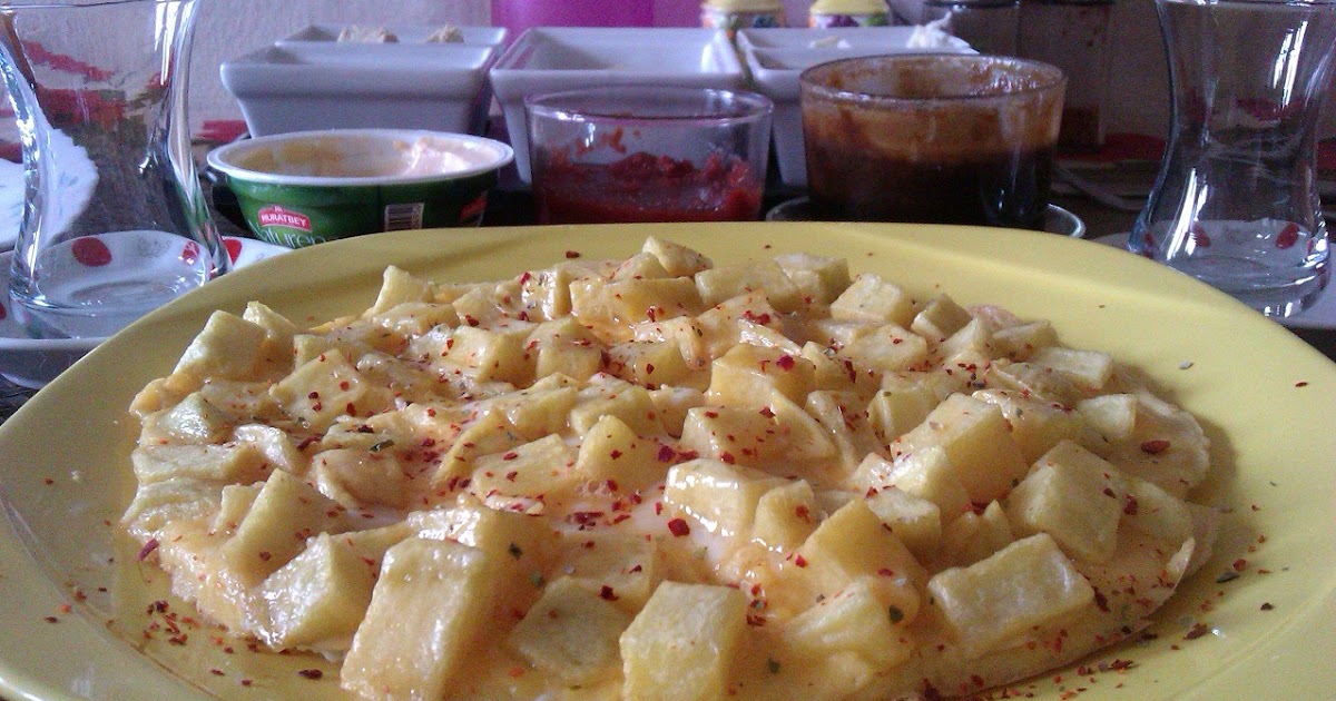 Ada Mutfak�tan Lezzetli Ev Yemekleri Patatesi Küp Küp Kızartsak veya