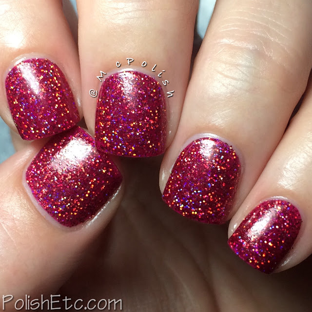 Nine Zero Lacquer - Thanksgiving Trio - McPolish - Cranberry Sauced