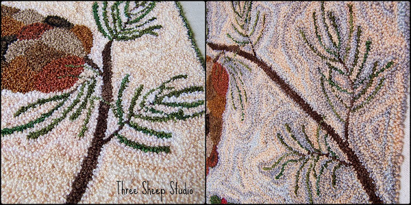 Different Needlepunch Backgrounds - Three Sheep Studio