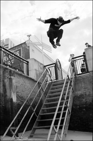 People Doing Parkour