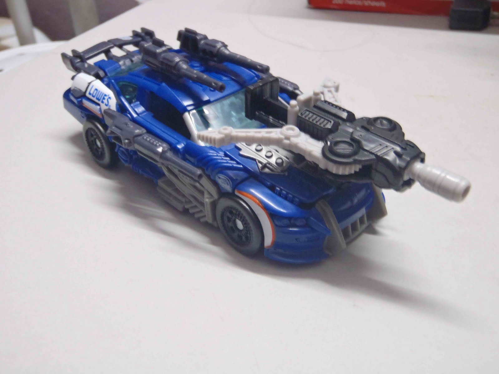 New Cybertron Transformers Review Topspin (DOTM DeluxeClass)
