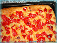 Focaccia genovese con pomodorini