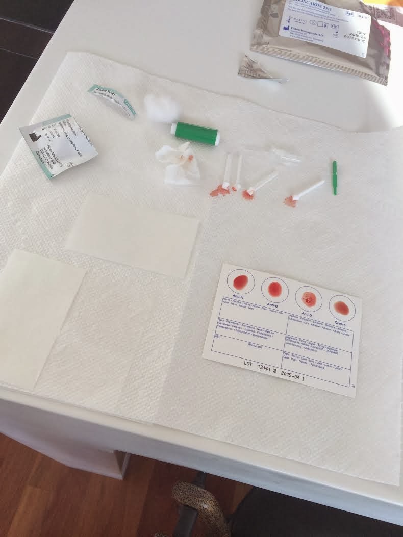 WIFELIFE Home Blood Typing Kit?!