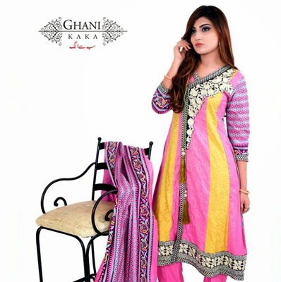 Ghani KaKa Winter Dresses Collection 2014-2015