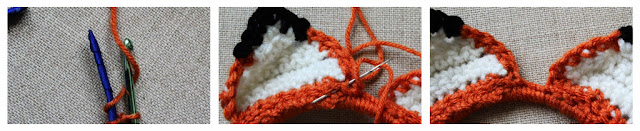 DIY // Free Crochet Pattern: Crochet Fox Ear Headband!
