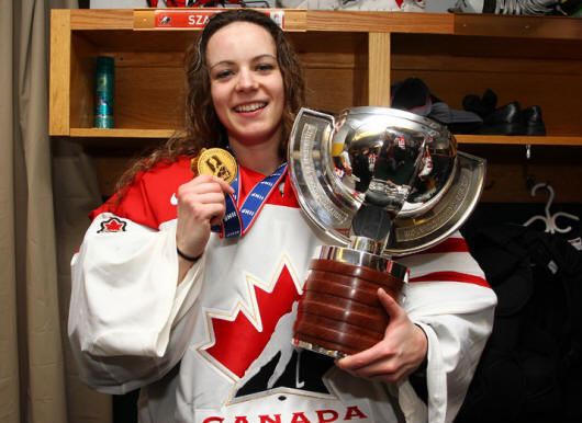 Shannon Szabados Canada Ice Hockey Goaltender New Sports Stars