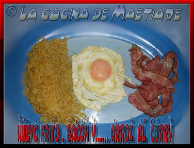 huevo frito con bacón y .... arroz al curry HUEVO,+BAC%C3%93N+Y+.....+ARROZ+AL+CURRY