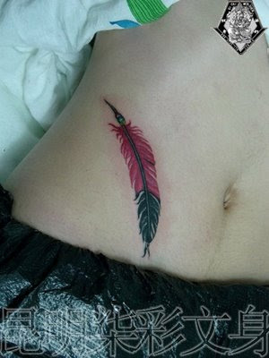 Popular Feather Tattoos