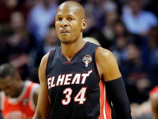 Ray Allen apunto de firmar con los Cleveland Cavaliers y juntarse con Lebron. 