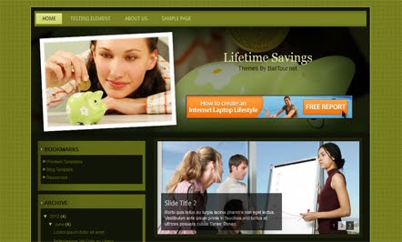 Manicure Blogger Template