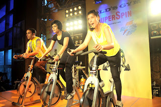 Mandira Bedi graces Gold's Gym promotion 