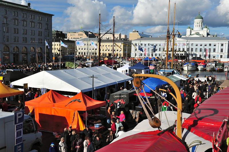 Merlin and Rebecca The 270th Annual Helsinki Baltic Herring Fair