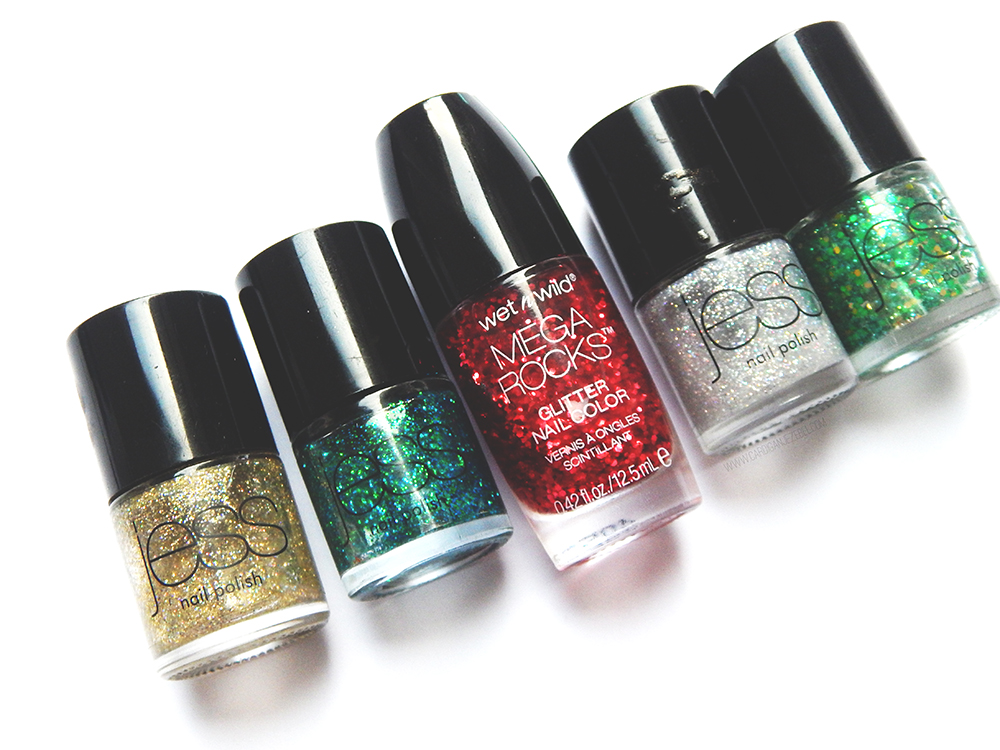 Christmas Nails Blogmas Cardigan Jezebel