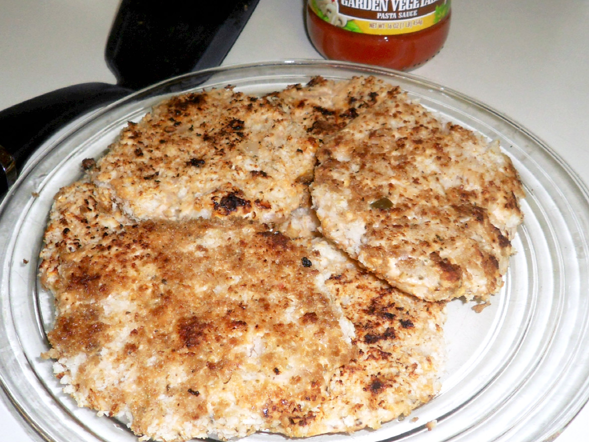Cooking to Perfection Healthy Chicken Parm Patties