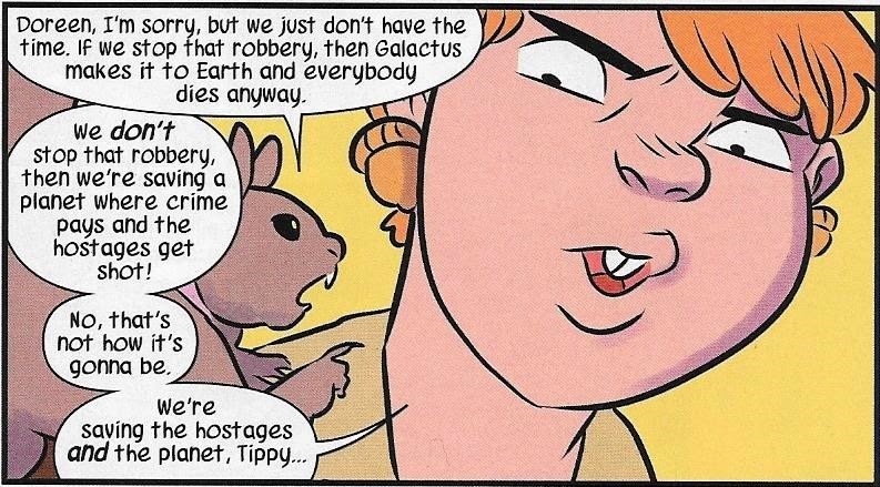 Kiss My Wonder Woman Strong Female Character Friday Doreen Green