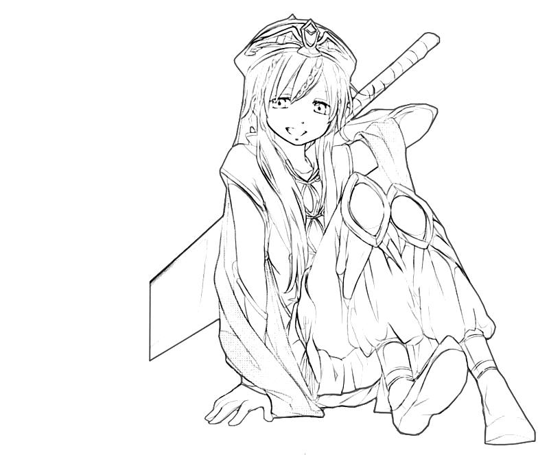 Printable Kouha Ren Sitdown Coloring Pages printable-kouha-ren-sitdown-coloring-pages