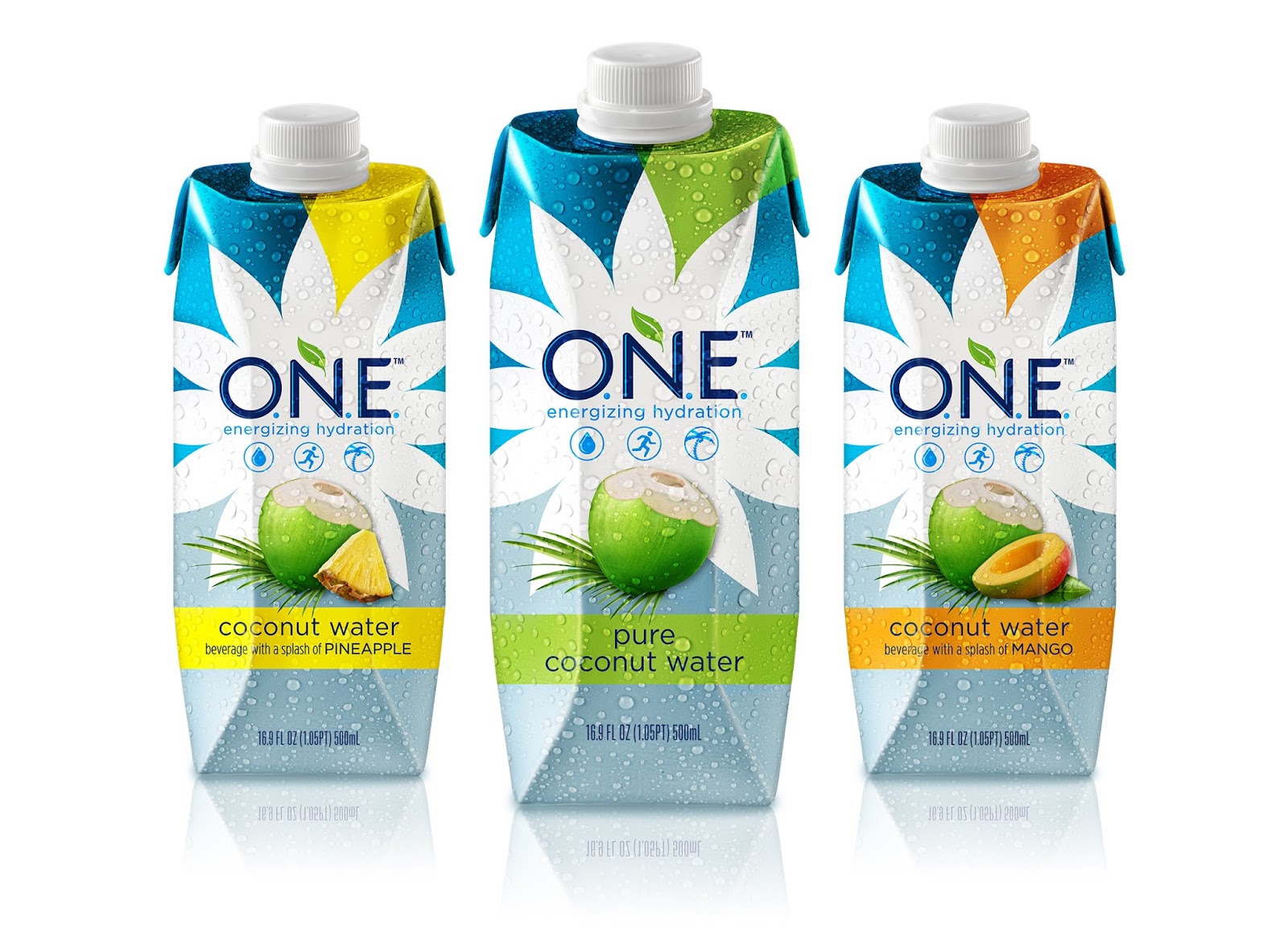 ONE Coconut Water Packaging Of The World