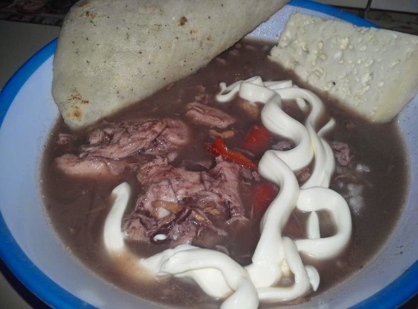 Riquísima Sopa de Frijoles Recetas 100 Nicaragüenses