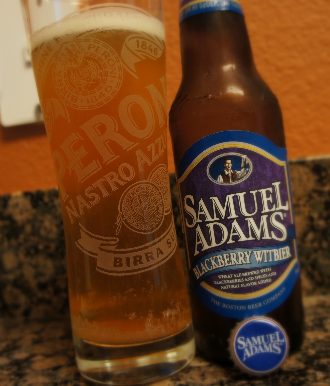 Samuel Adams Blackberry Witbier gulp! beer blog