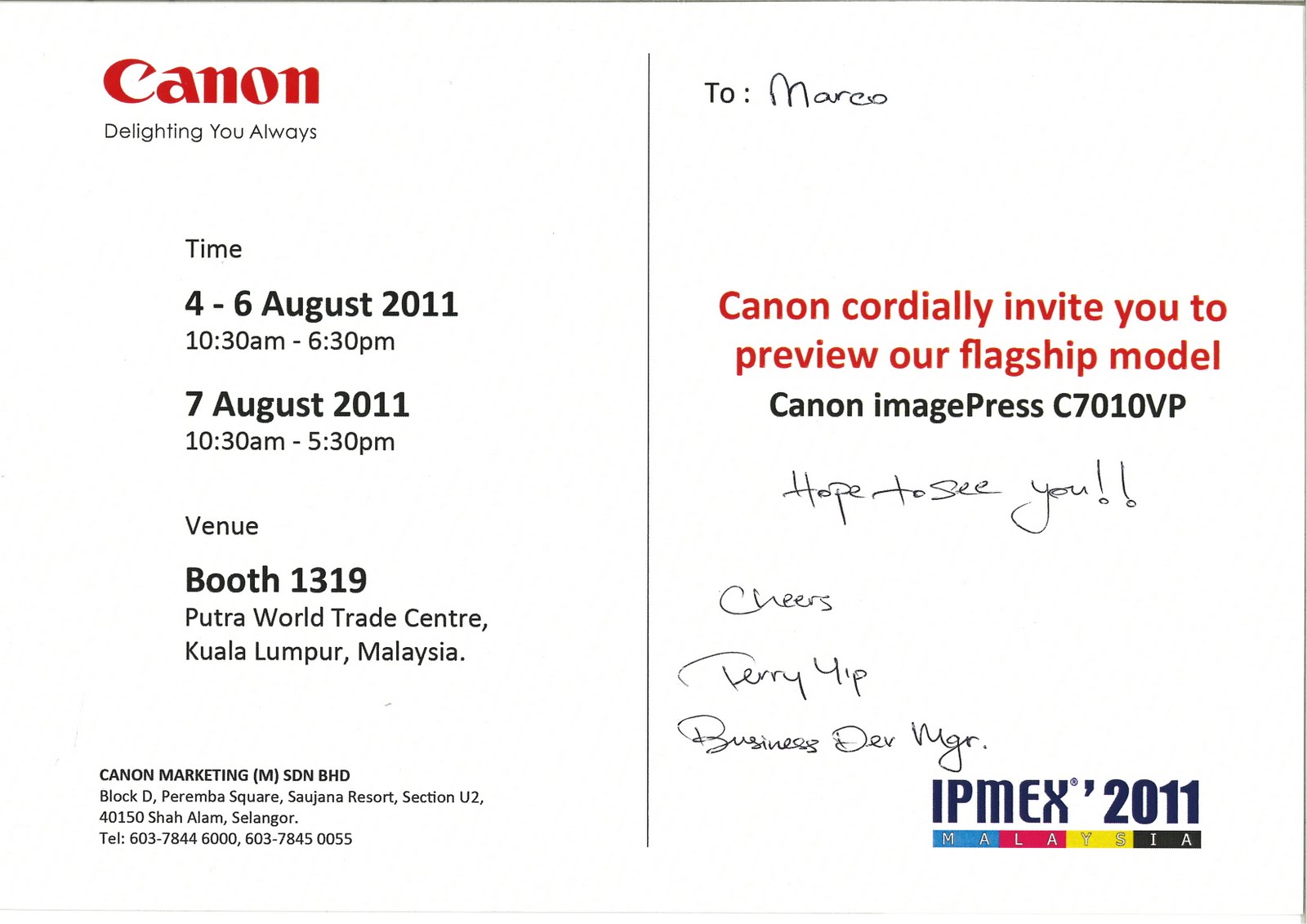 imagepress 7010vp related keywords suggestions trade show invitation template