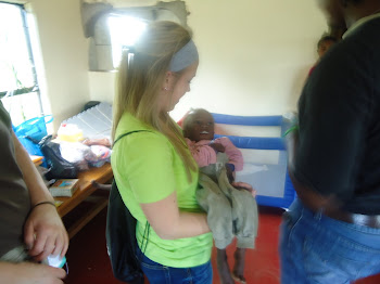 Libby at Matonyak Orphanage