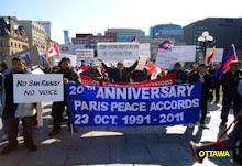 Demonstration in Ottawa, Canada against Hun Xen's regime 10-20-2011.