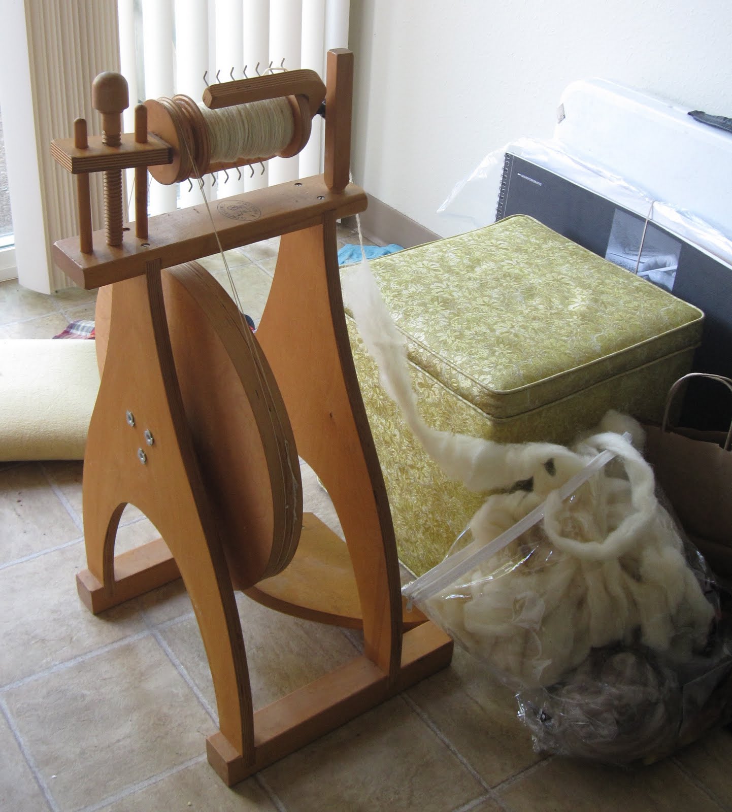 An Austin Homestead Spinning a Yarn!