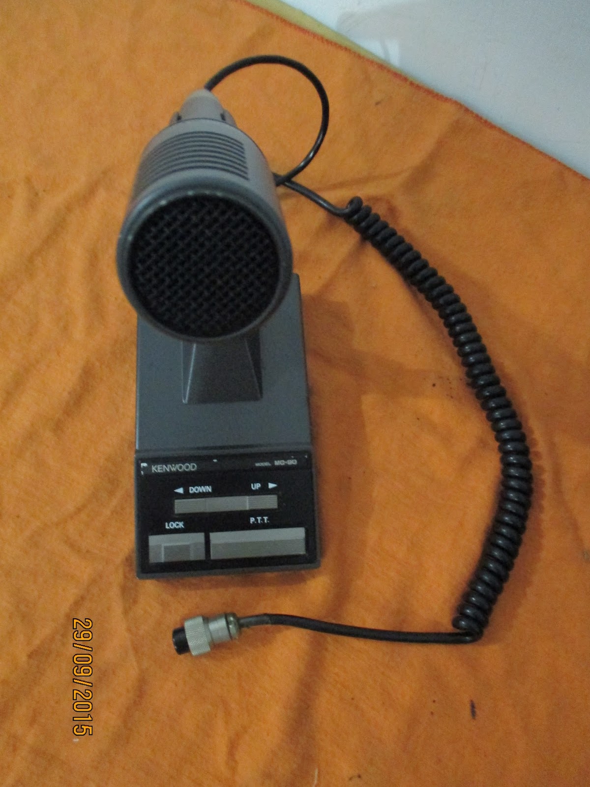 BANDA RADIO KENWOOD MC 90 DSP DESK MIC s/n 324