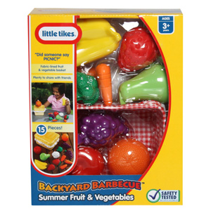 Dadaji Toy Library Backyard Barbecue Summer Fruit Vegetable