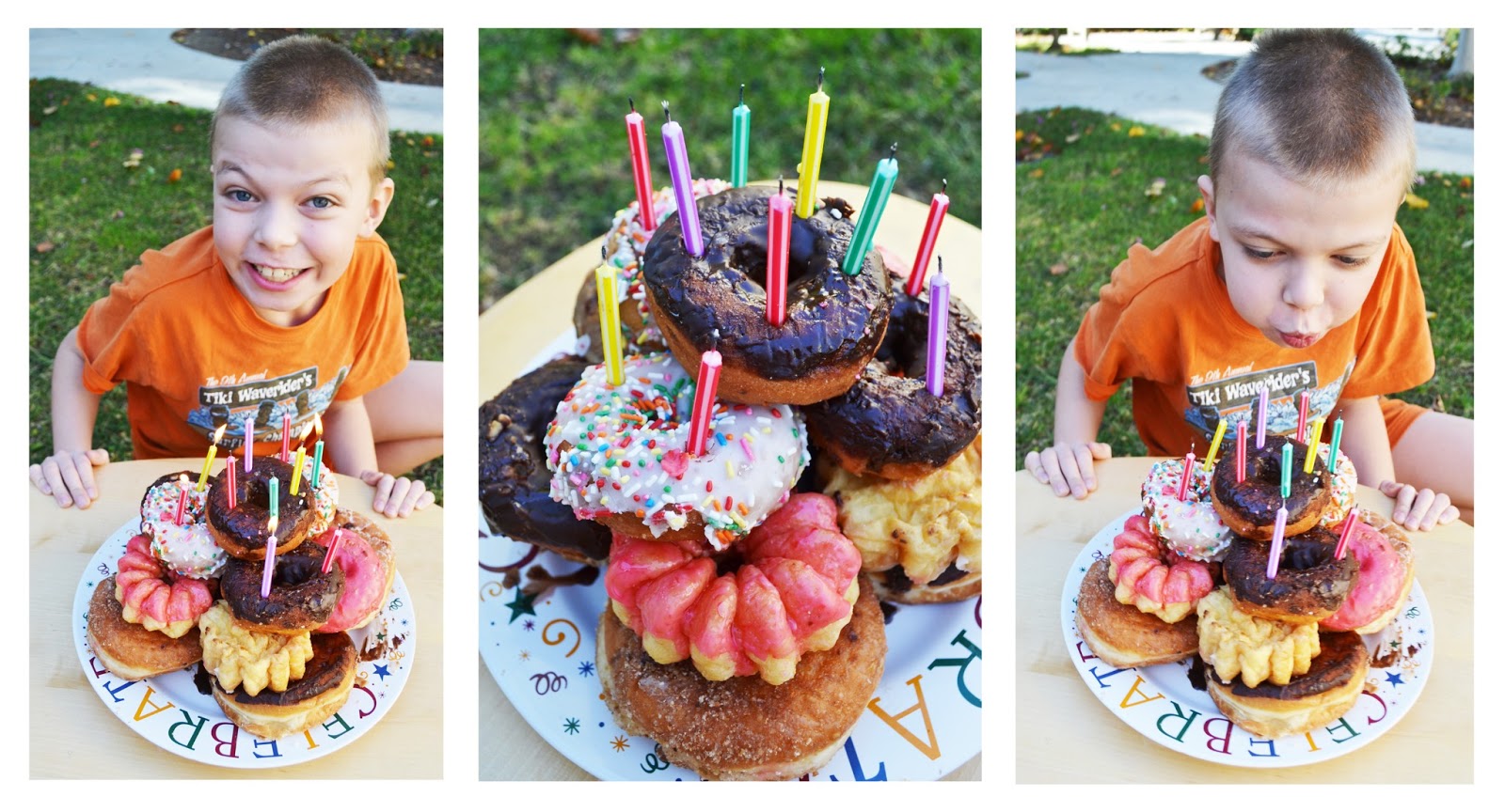Polkadots on Parade: Donut Birthday Cake!