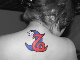 Capricorn Symbol - Zodiac Sign Tattoo