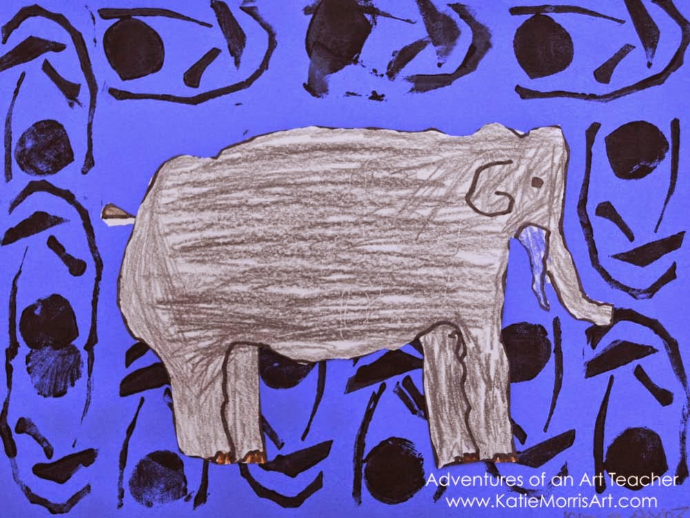 2nd Grade Indian Elephants Adventures of an Art Teacher Bloglovin’