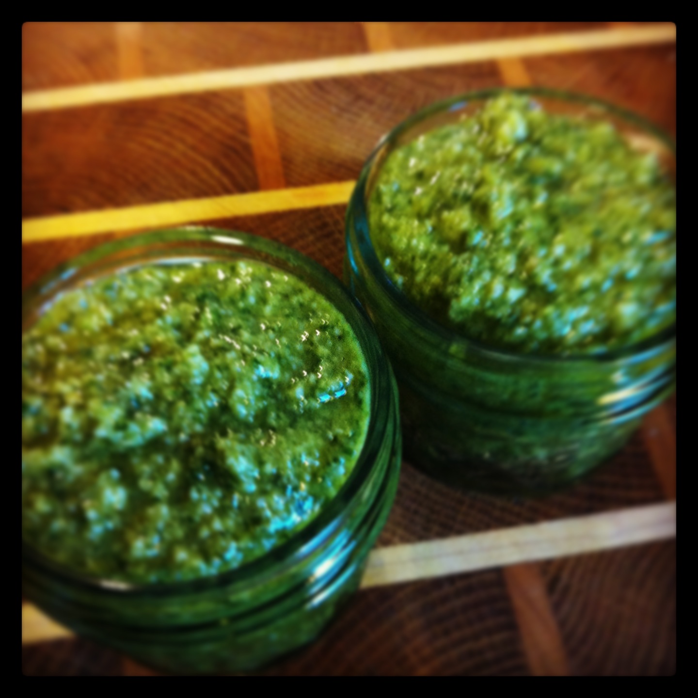 Dinner, a Dog & a Blog Homemade Pesto