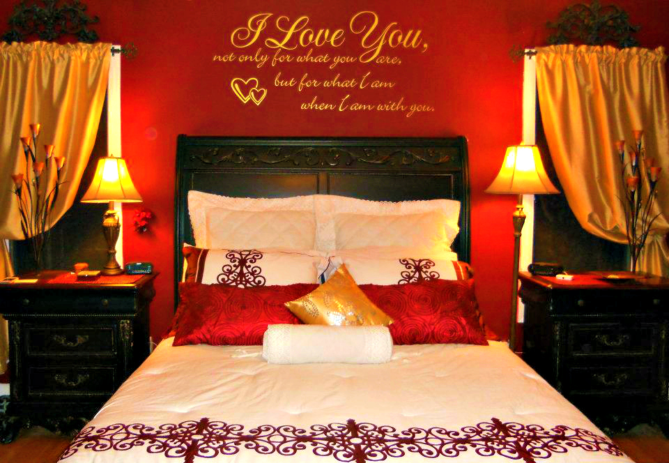 Amazing Red And Gold Bedroom Ideas Part - 14: Red And Gold Bedroom Designs Home Design Bedroom Inspiration