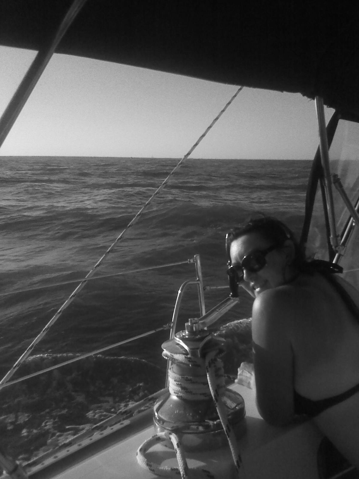 Adventures of s/v Barefoot Babe Tea Cup Anchorage Galveston Island