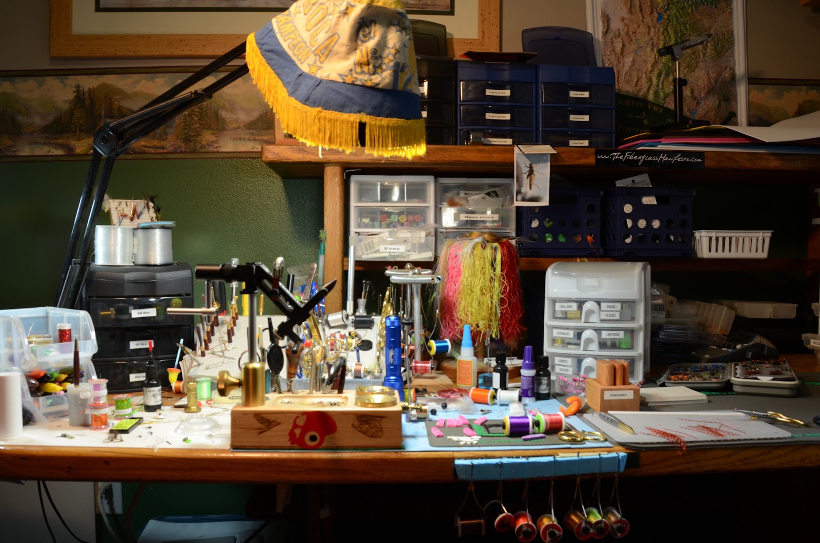 10 Organization Tips For Your Tying Area Fly Fish Food Fly Tying