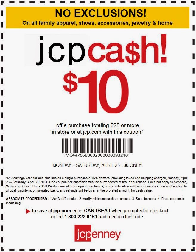 Printable Coupons JcPenney Coupons