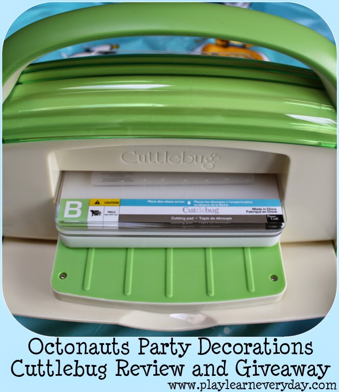 Octonauts Party Decorations - Cuttlebug Review and Giveaway - Play and  Learn Every Day