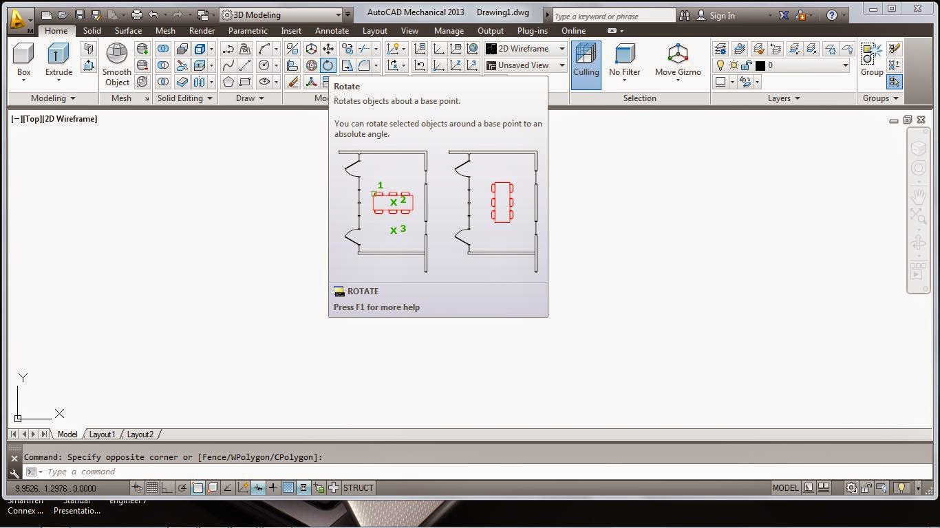 how to rotate in autocad without rotating text