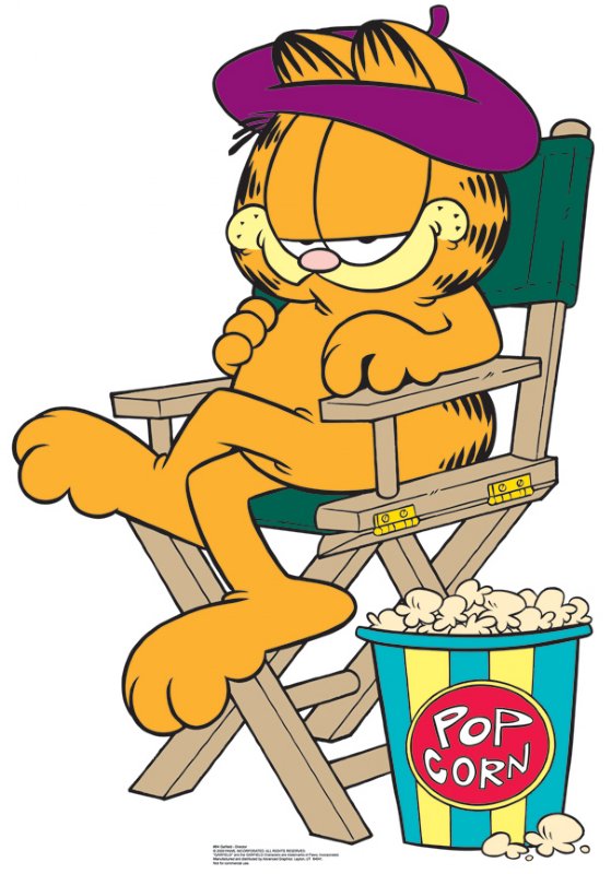 Garfield Standing Up