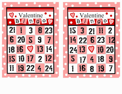 Valentines Bingo Printable 1