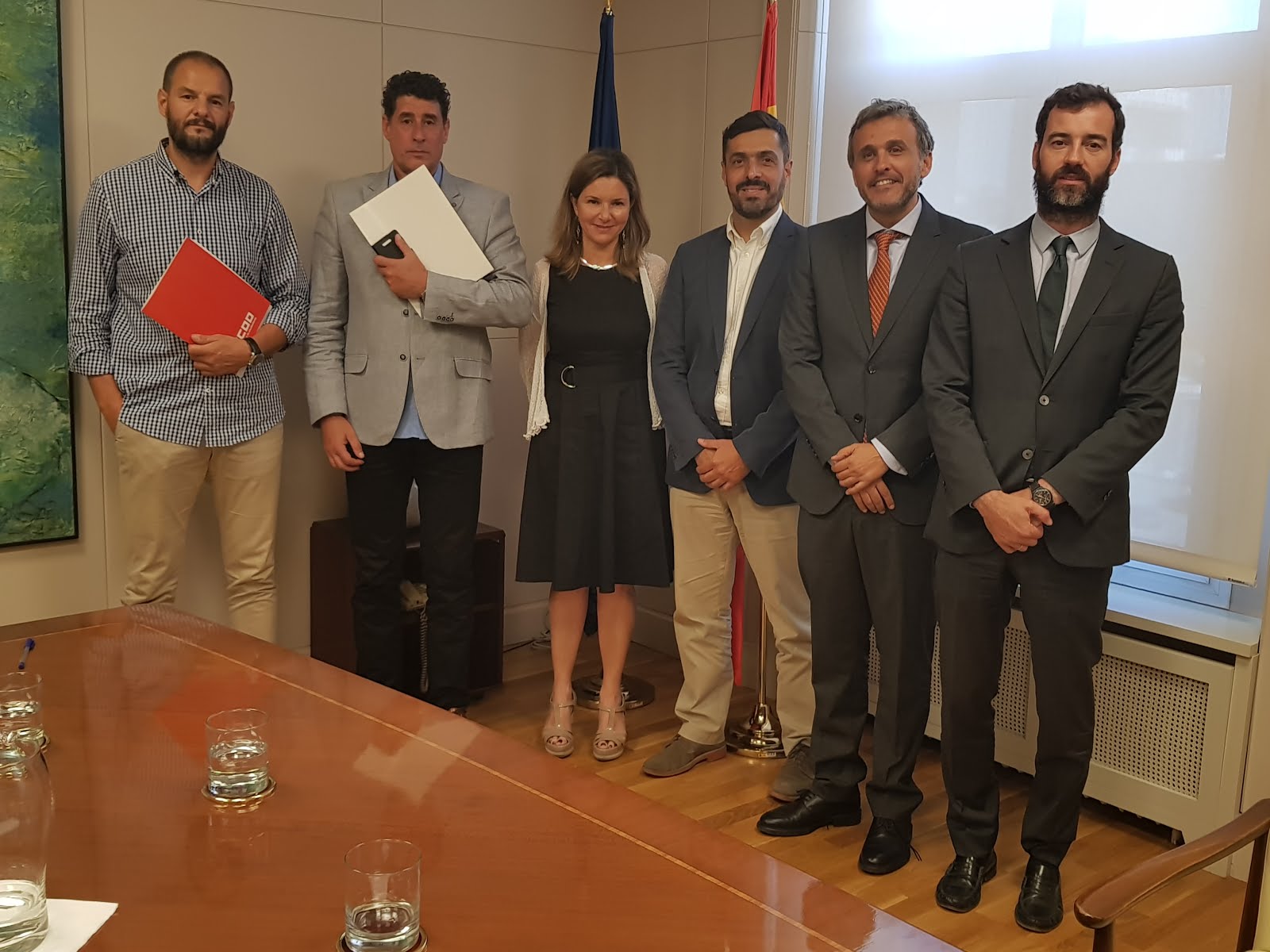 Reunión entre la ETF y el Ministerio de Fomento 19/09/2018