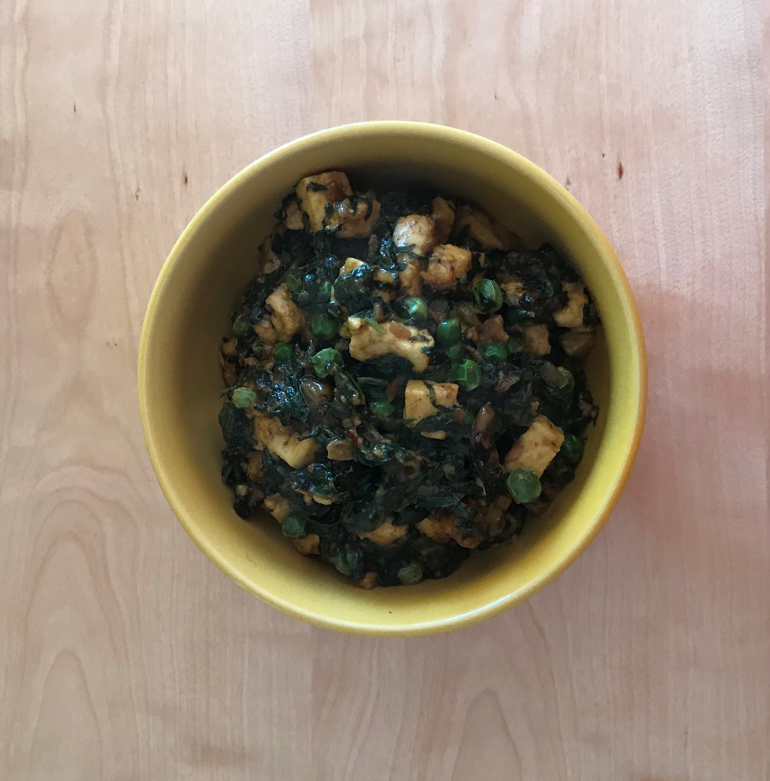 Spinach And Cottage Cheese Curry Saag Paneer Creamy Spinach