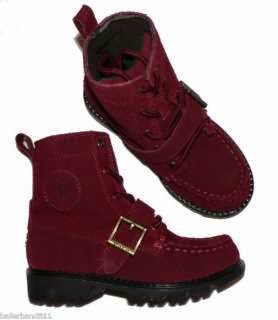 navy blue polo ranger boots