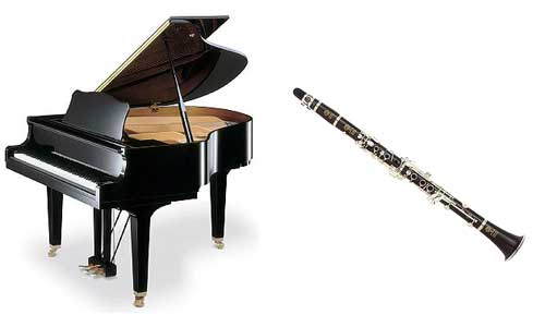 Piano y Clarinete