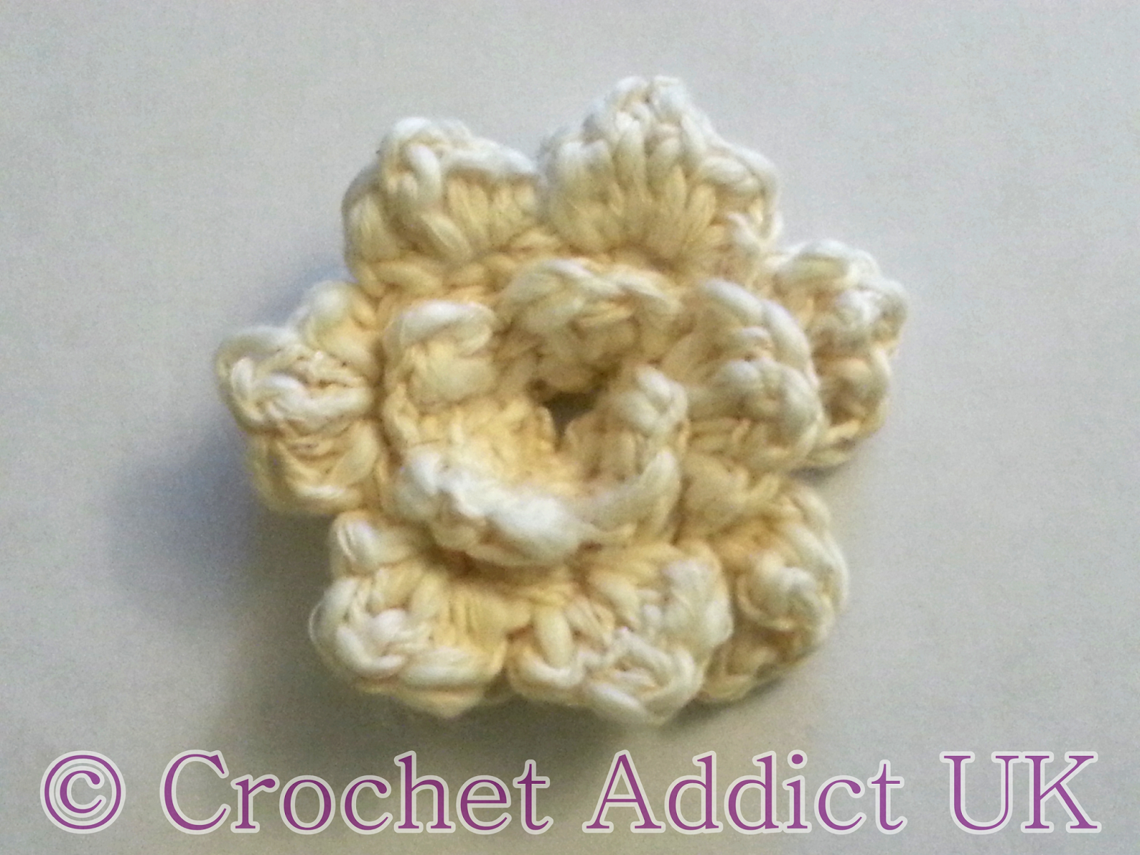 Free Rose Button Flower Crochet Pattern Crochet Addict UK